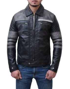 Agents Of Shield Leo Fitz Leather Jacket - Iain De Caestecker Jacket