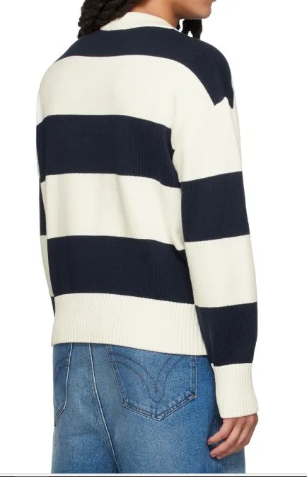 AMI PARIS  |Stripes Logo Designers Sweaters