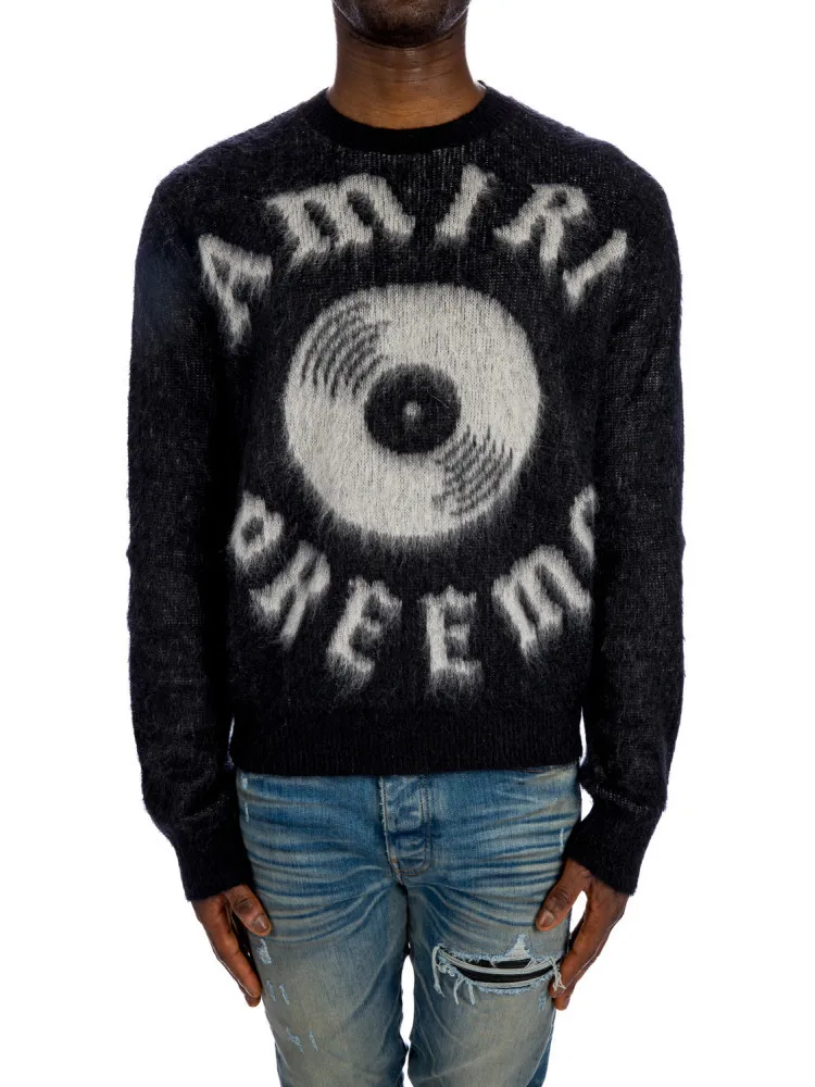 AMIRI  |Street Style Plain Logo Sweaters