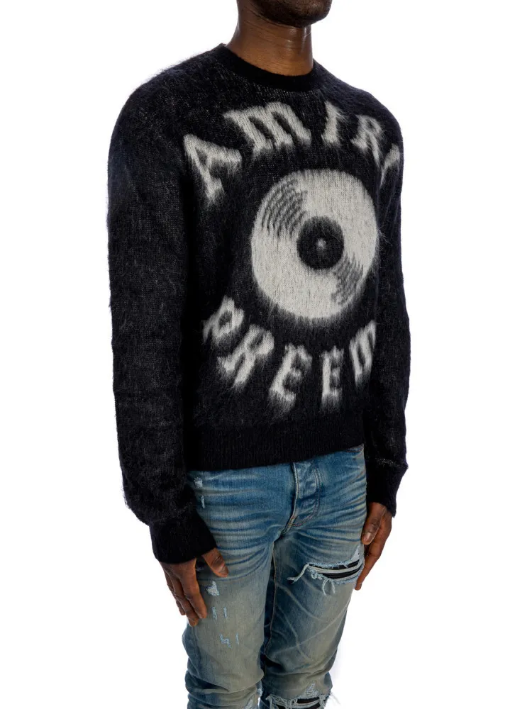 AMIRI  |Street Style Plain Logo Sweaters