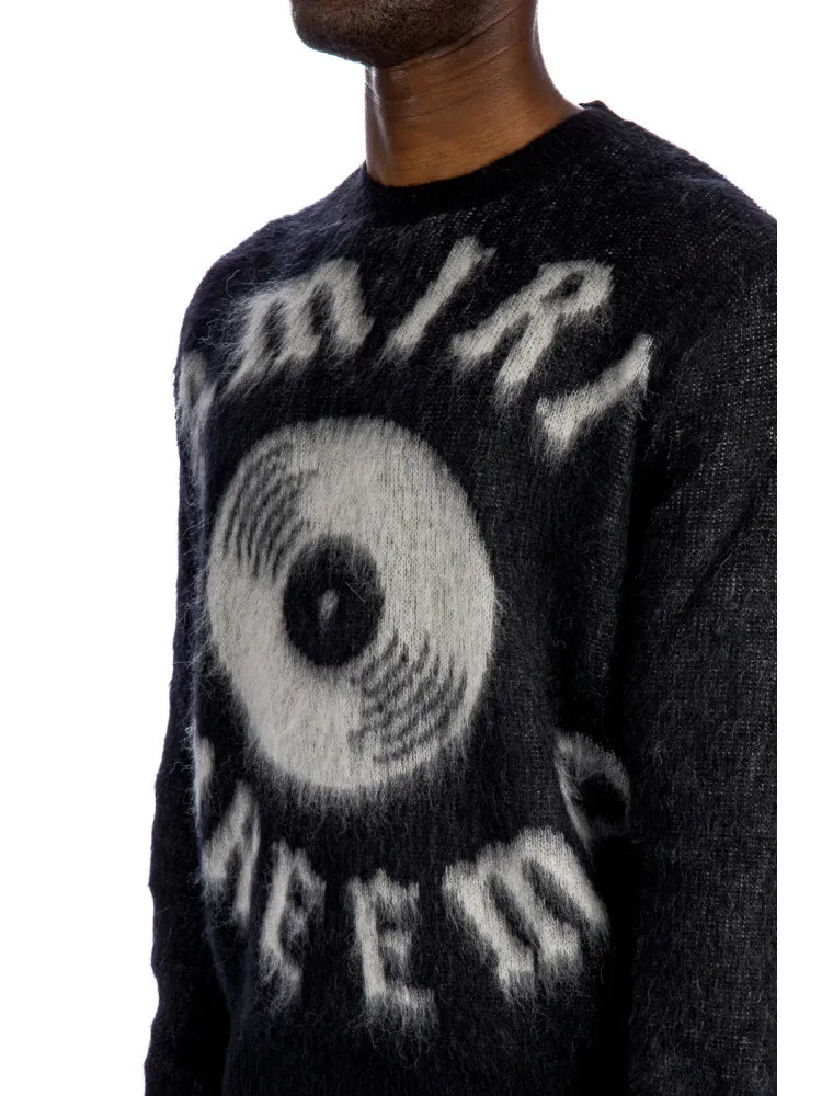 AMIRI  |Street Style Plain Logo Sweaters