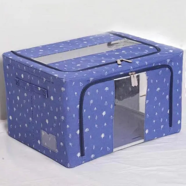 Ashore Shop Fabric Clothing Moisture Proof Zipper Storage Box