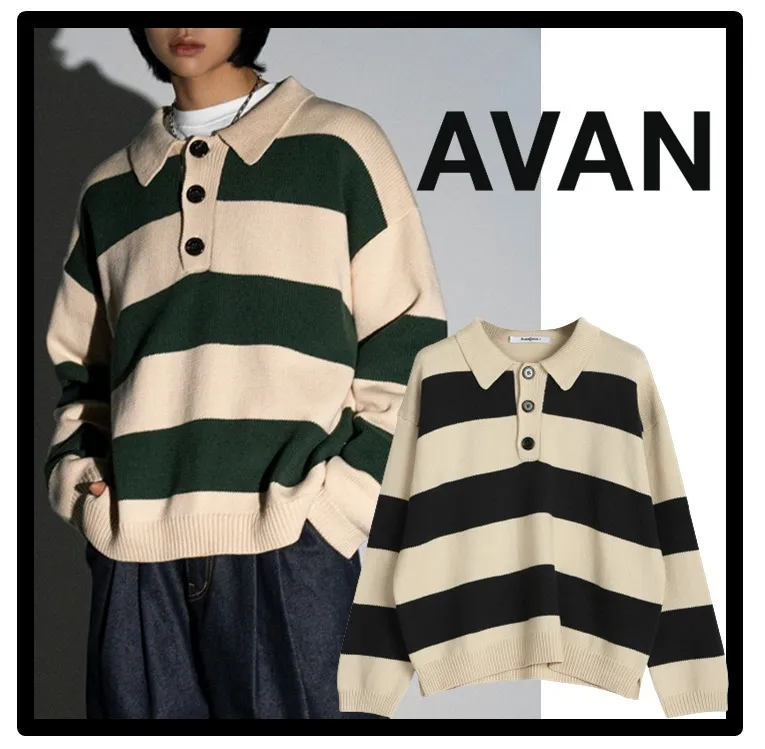 AVANDRESS  |Unisex Street Style Logo Sweaters