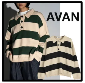 AVANDRESS  |Unisex Street Style Logo Sweaters