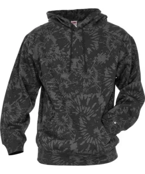 Badger Men's Tie-Dyed Triblend Hooded Sweatshirt