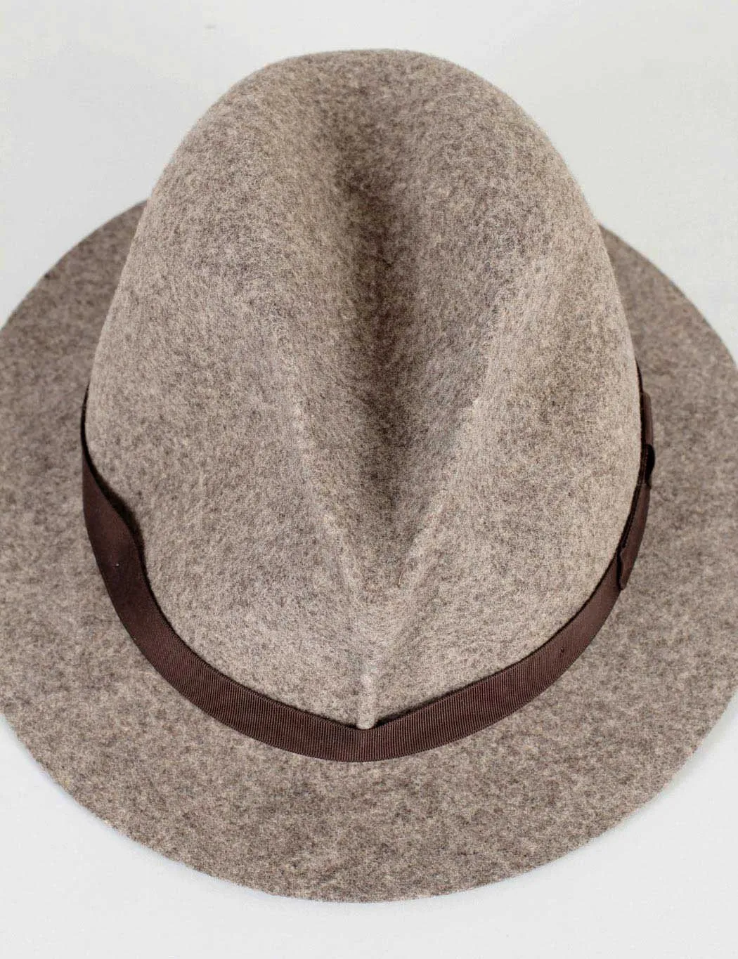 Bailey Dean Unstructured Fedora - Dark Brown