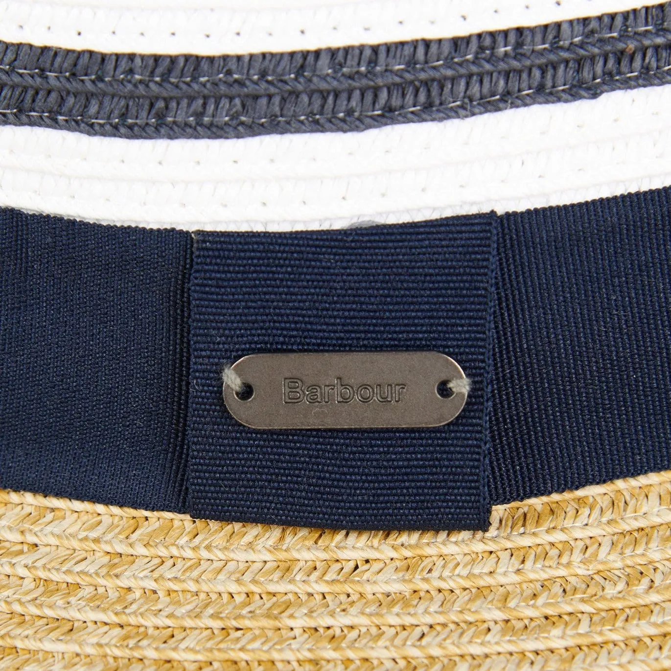 Barbour Women's Kenmore Fedora in Navy/Ecru