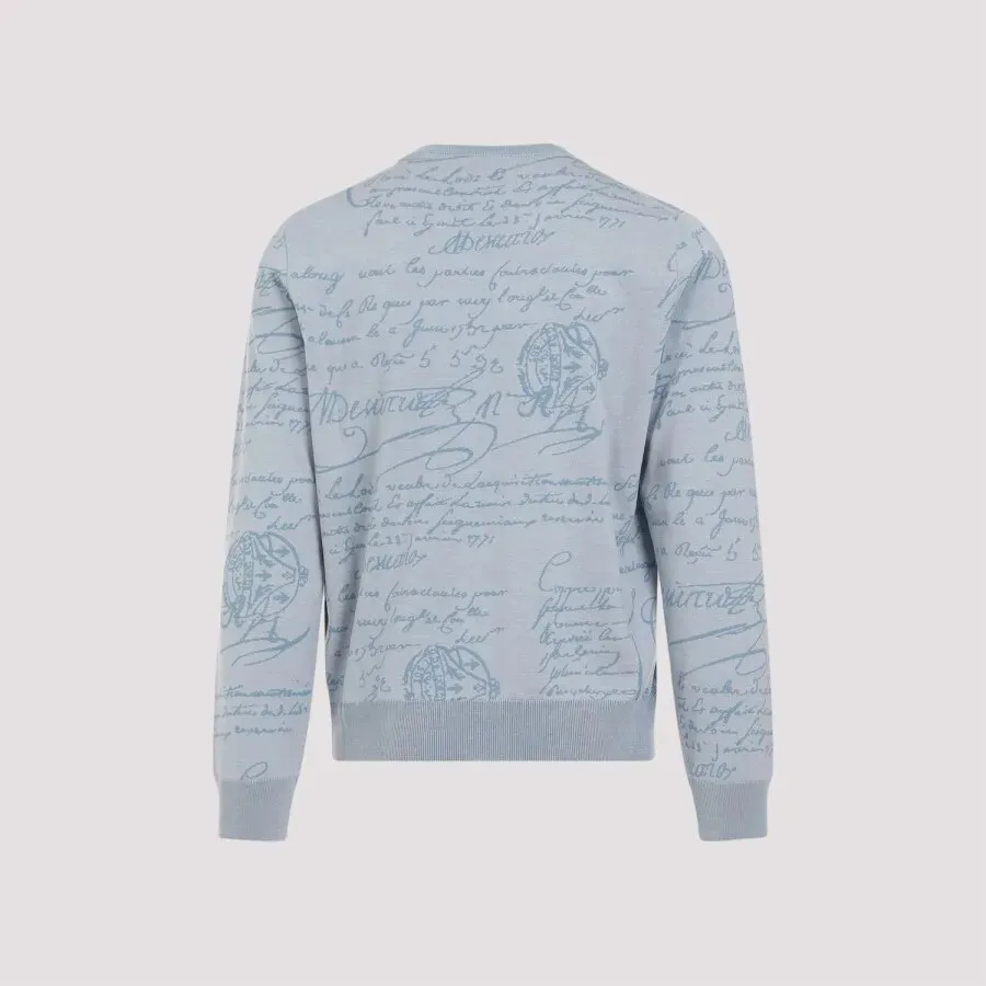 Berluti  |Scritto Wool Crewneck