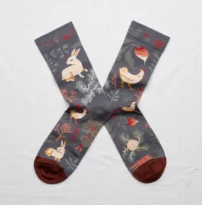 Bonne Maison Socks - Hen Steel