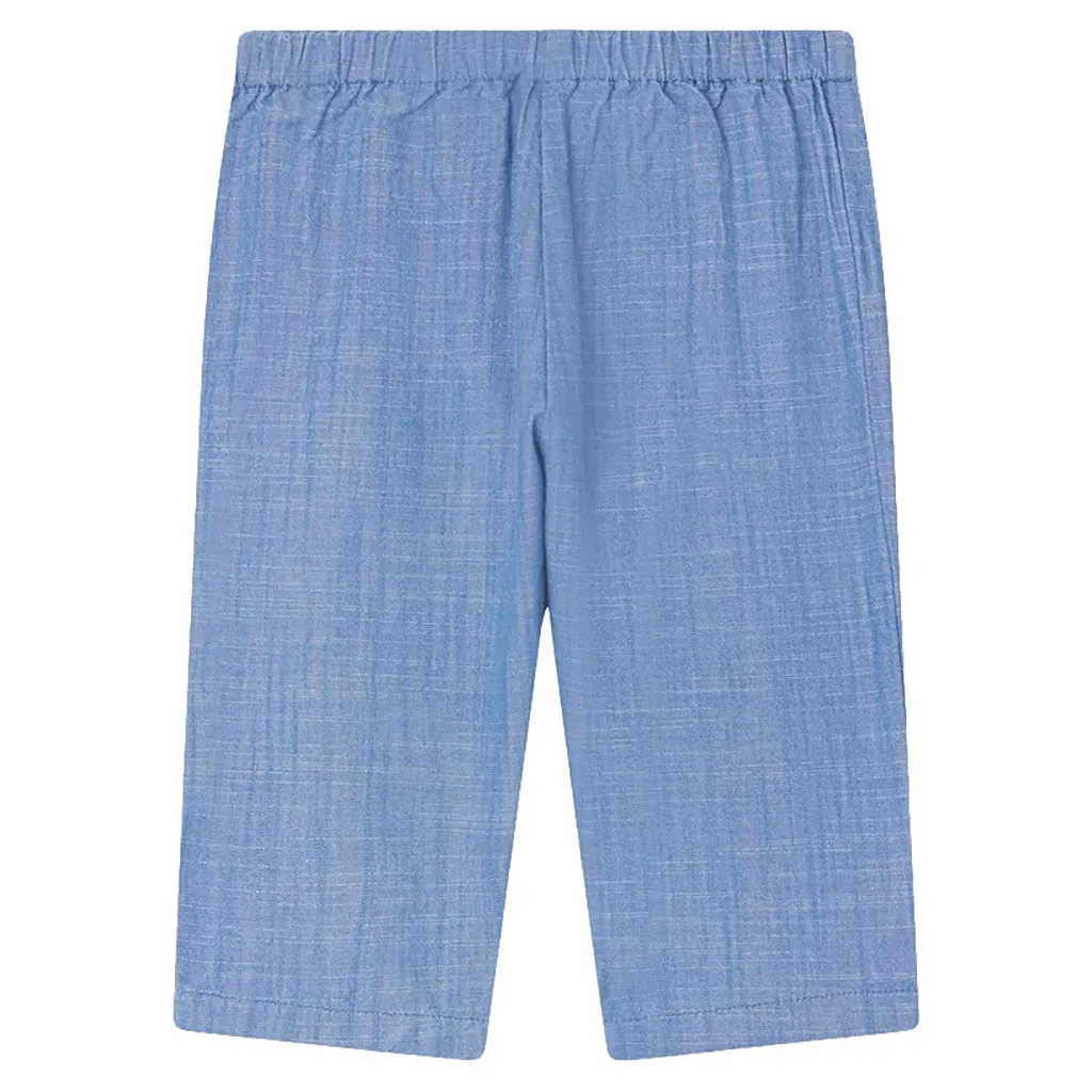 Bonpoint Baby Bandy Pants Blue