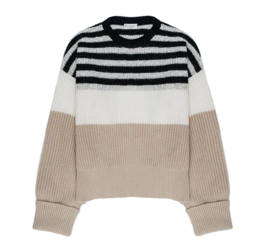 BRUNELLO CUCINELLI  |Street Style Logo Sweaters