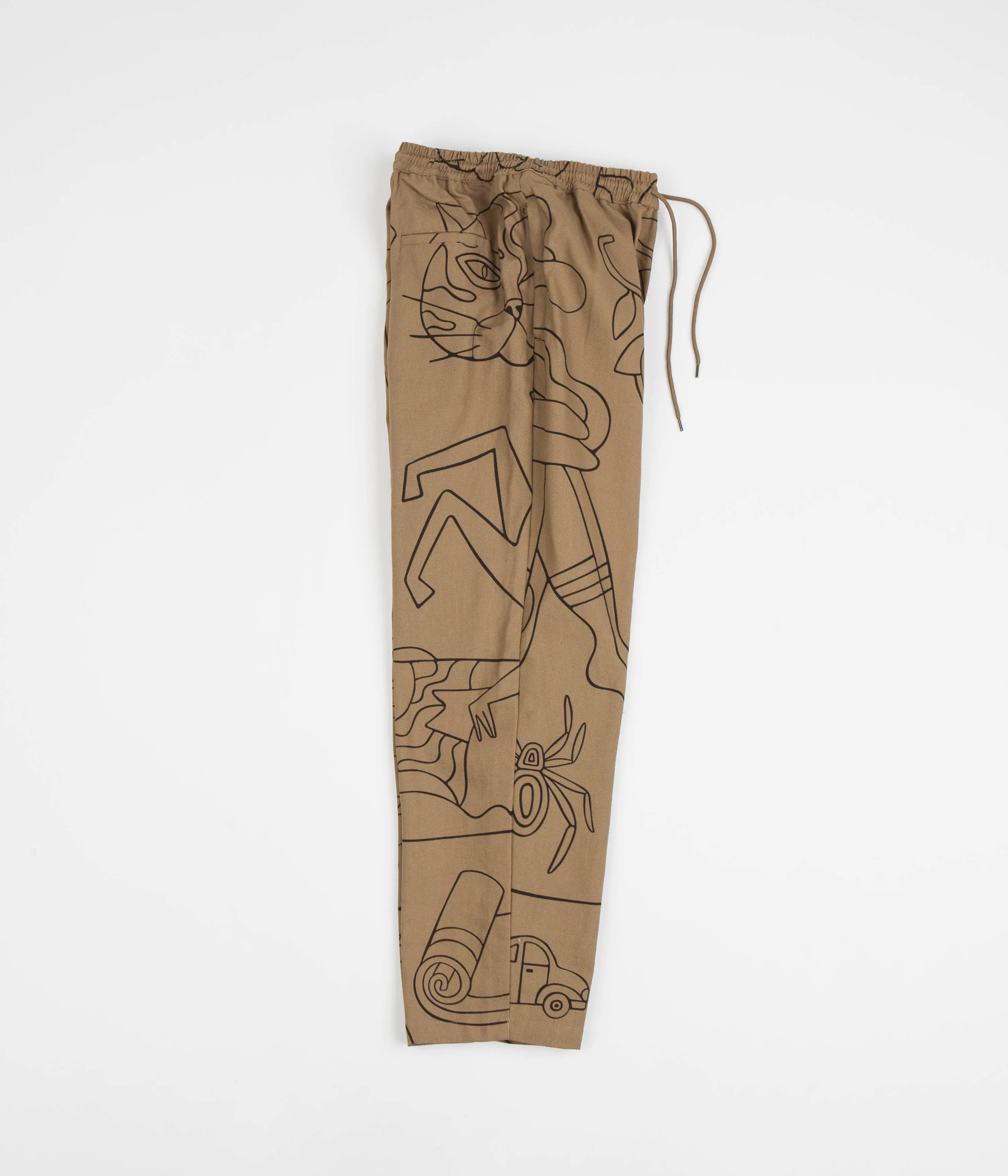 by Parra Experience Life Worker Pants - Camel