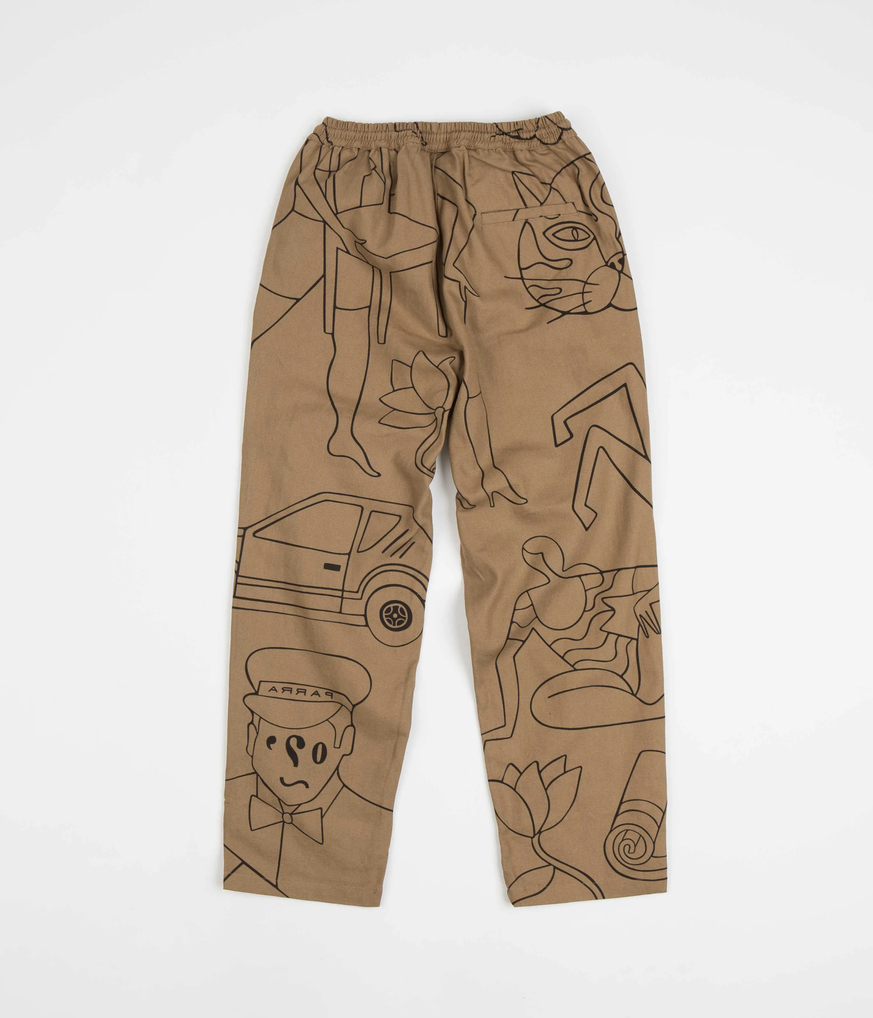 by Parra Experience Life Worker Pants - Camel