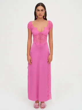 Casey Maxi Dress in Pink