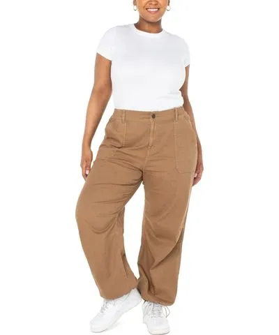 Celebrity Pink Juniors' Parachute High-Rise Pants