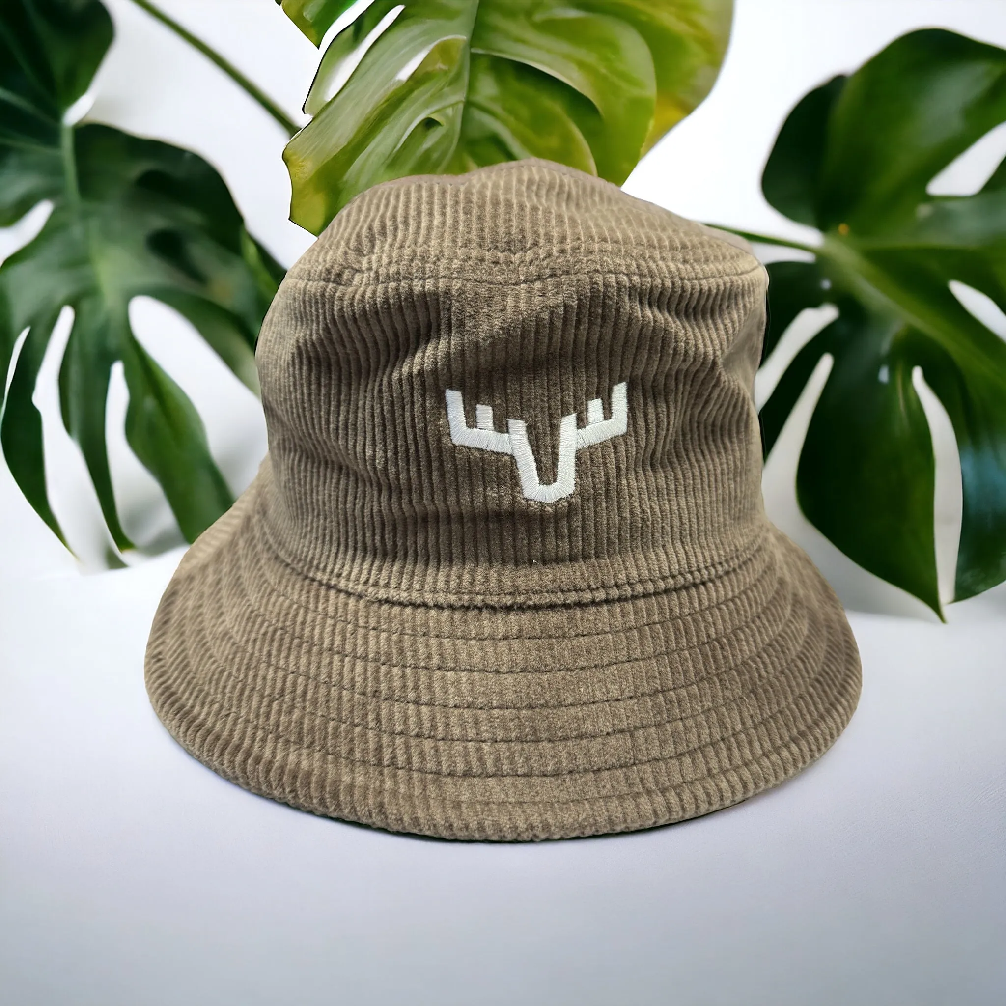 Chocolate Antler Bucket Hat