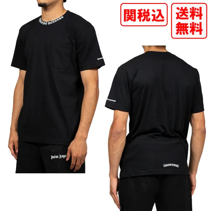 CHROME HEARTS  |Street Style Cotton Short Sleeves Long Sleeve T-shirt Logo