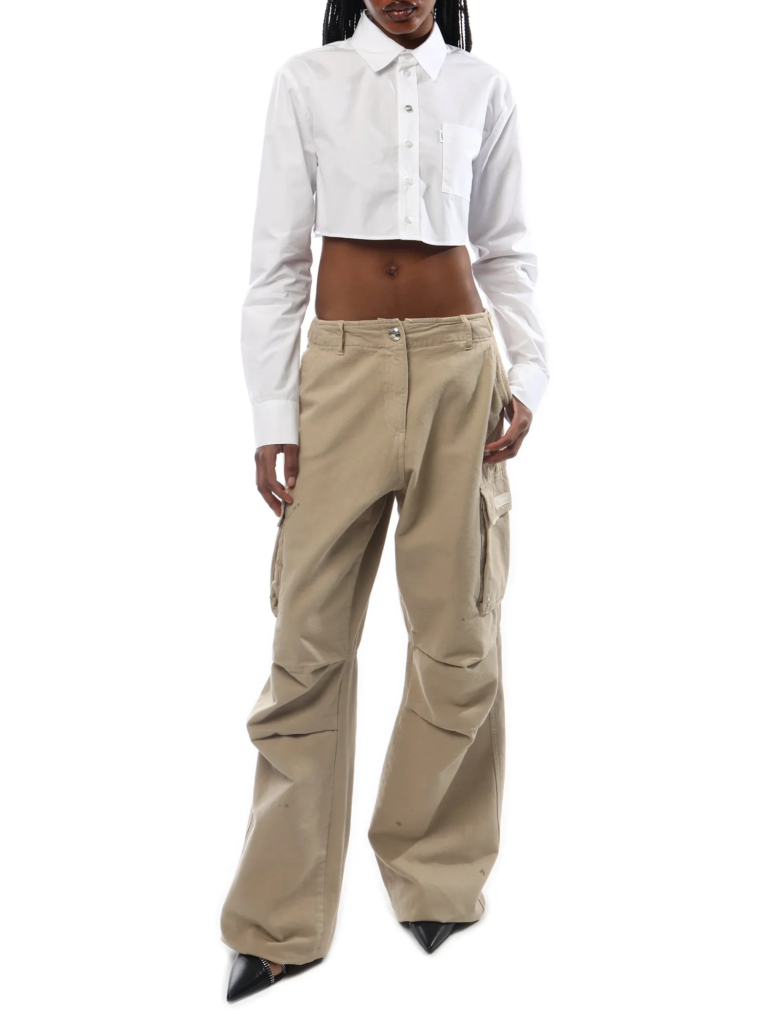 Coperni Wide Leg Cargo Pants