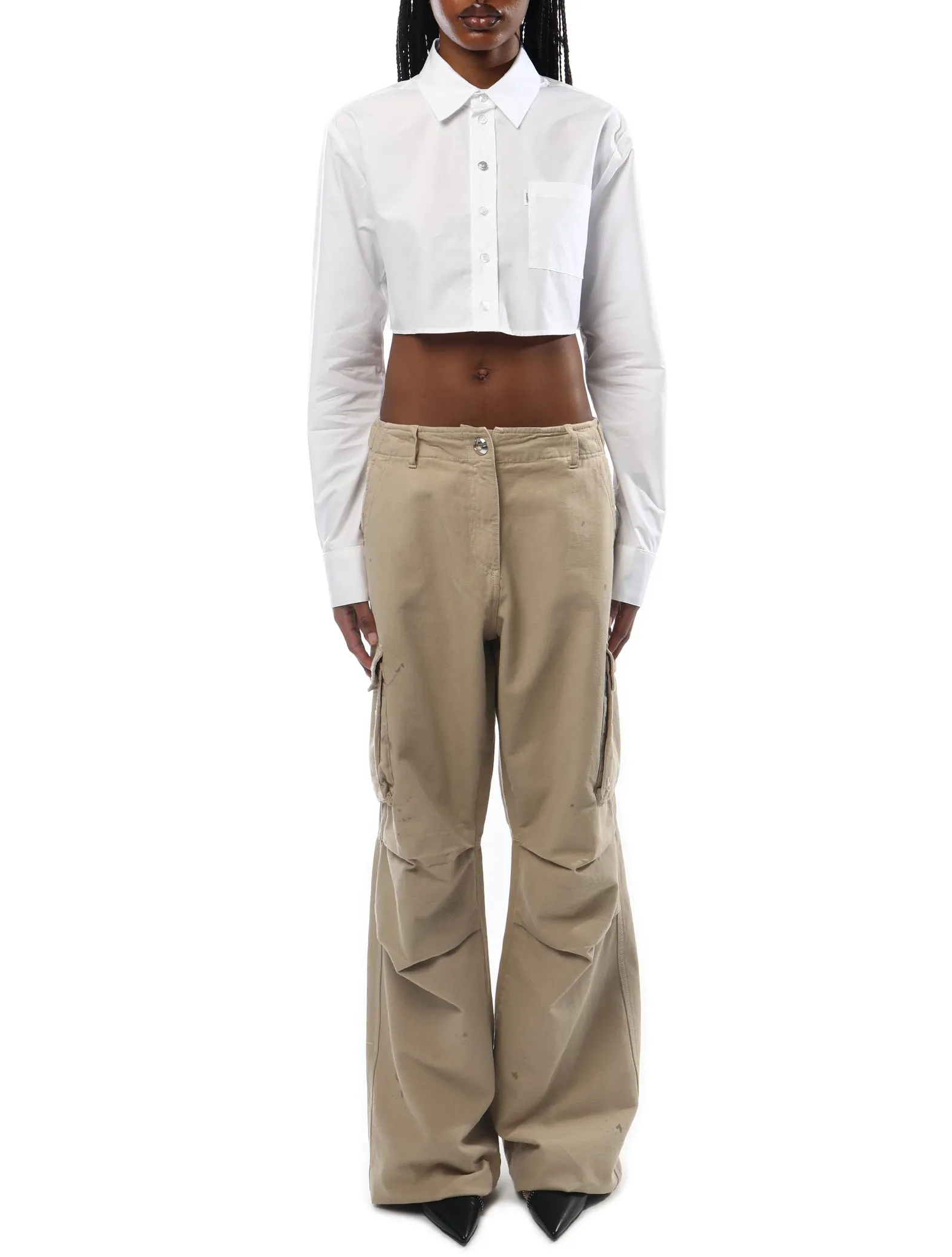 Coperni Wide Leg Cargo Pants