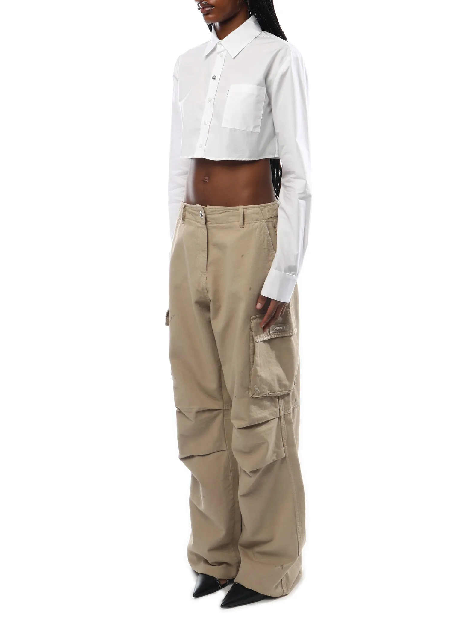 Coperni Wide Leg Cargo Pants