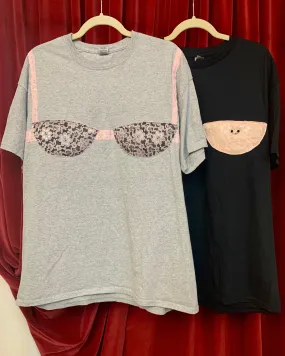 Custom lace bra tees