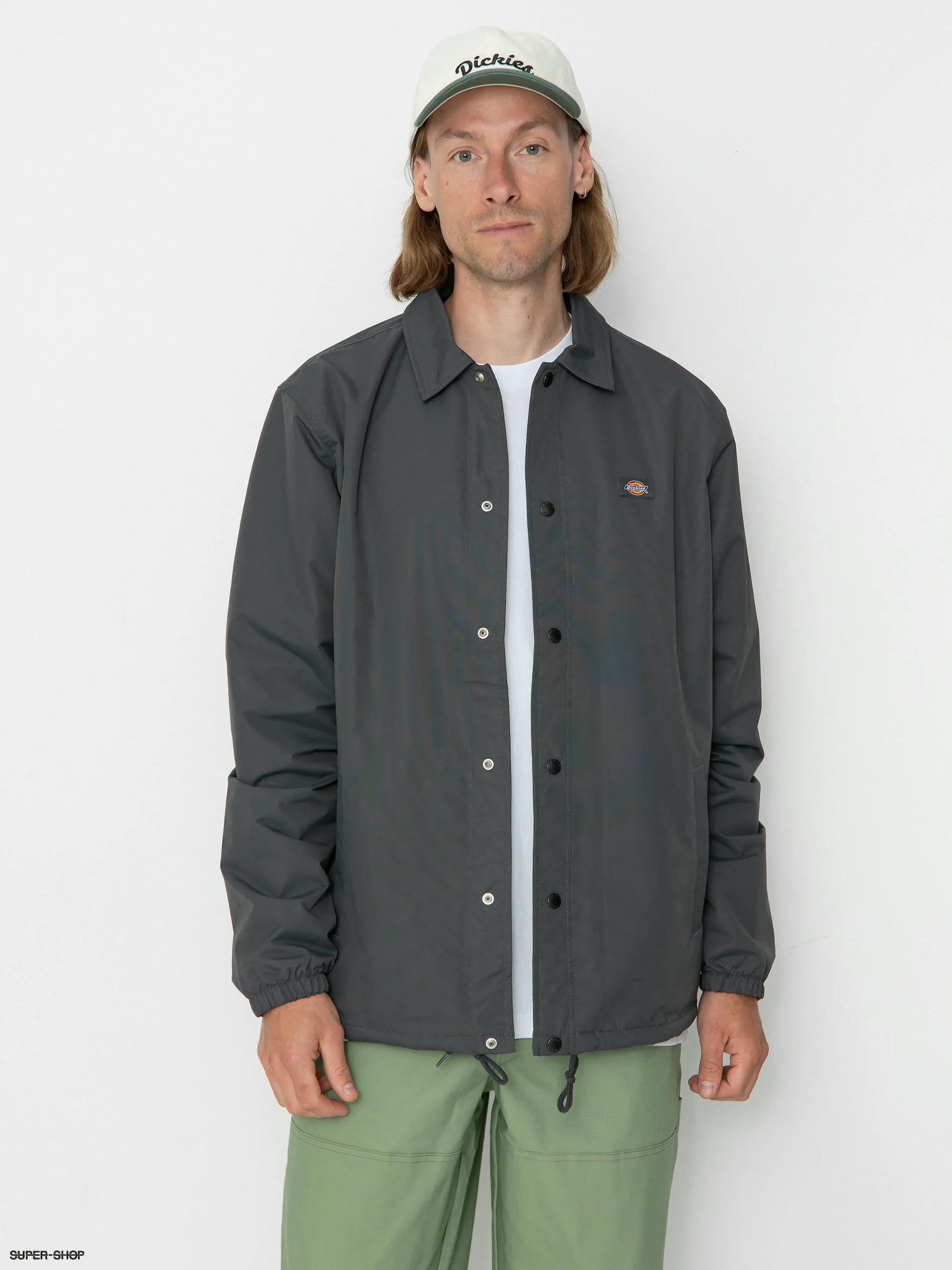 Dickies Jacket Oakport Coach (charcoal grey)