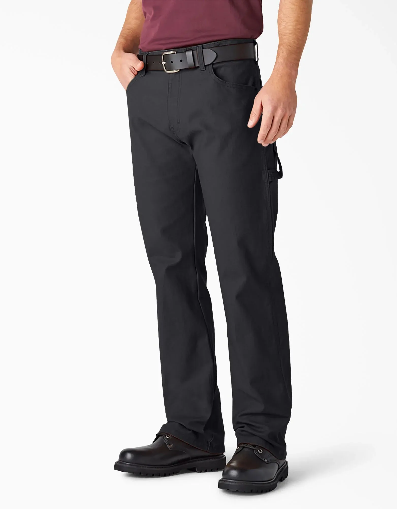 DICKIES RELAXED FIT STRAIGHT LEG CARPENTER DUCK PANTS (1939R)