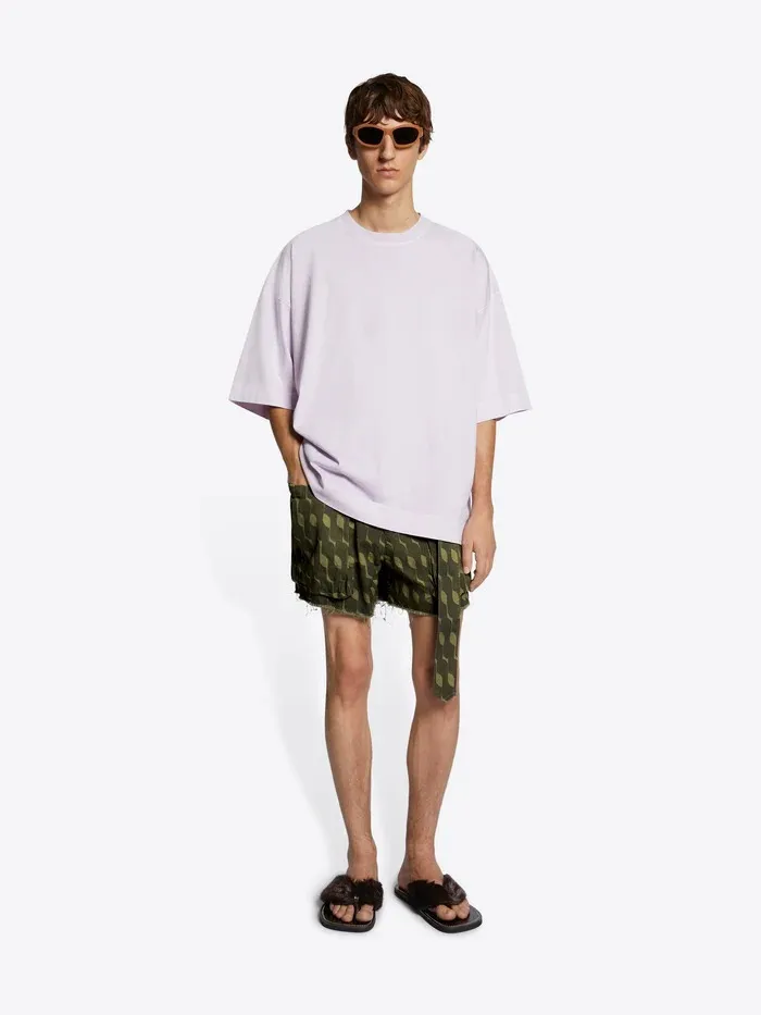 Dries Van Noten  |Blended Fabrics Plain Short Sleeves Long Sleeve T-shirt