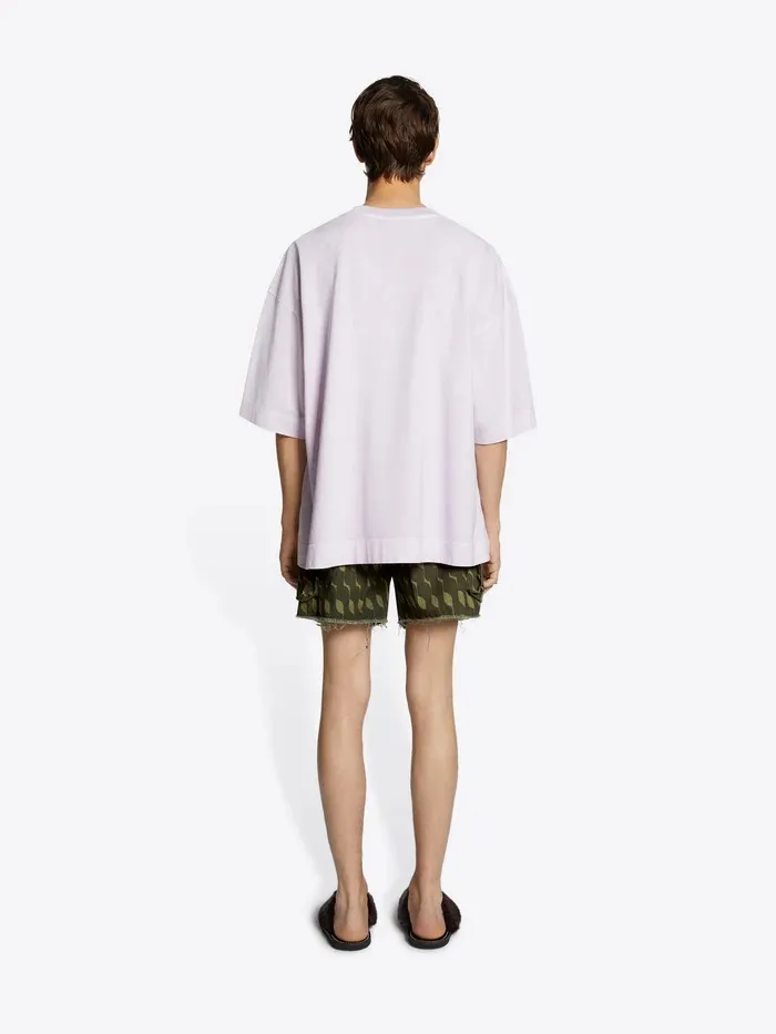 Dries Van Noten  |Blended Fabrics Plain Short Sleeves Long Sleeve T-shirt