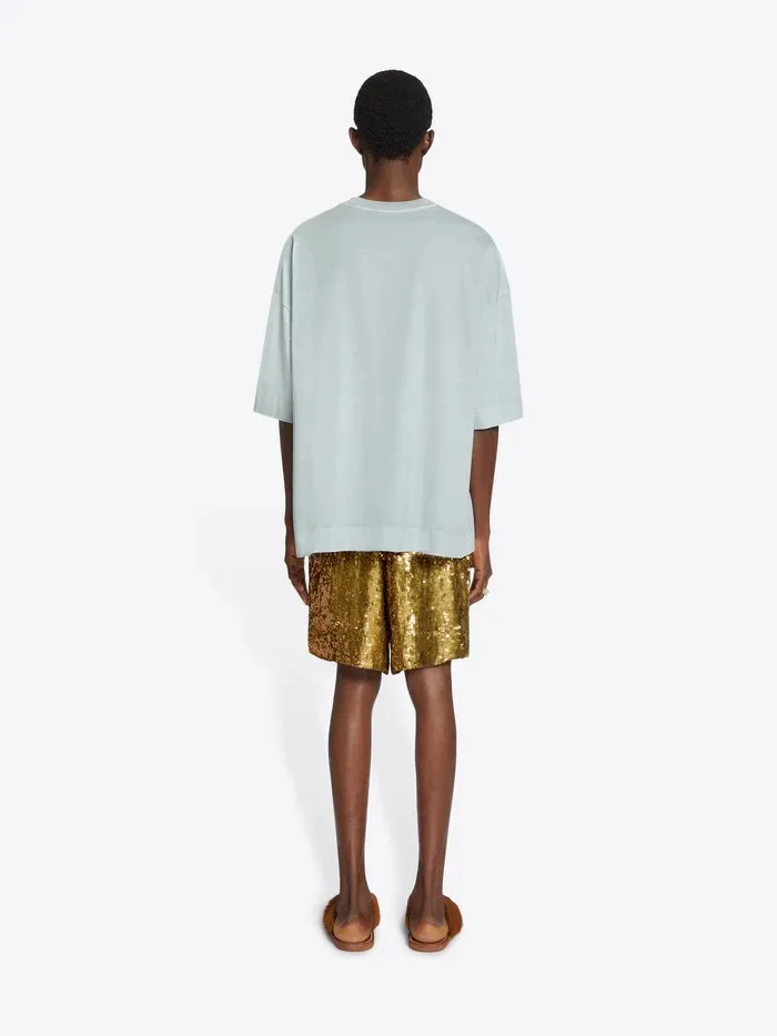 Dries Van Noten  |Blended Fabrics Plain Short Sleeves Long Sleeve T-shirt