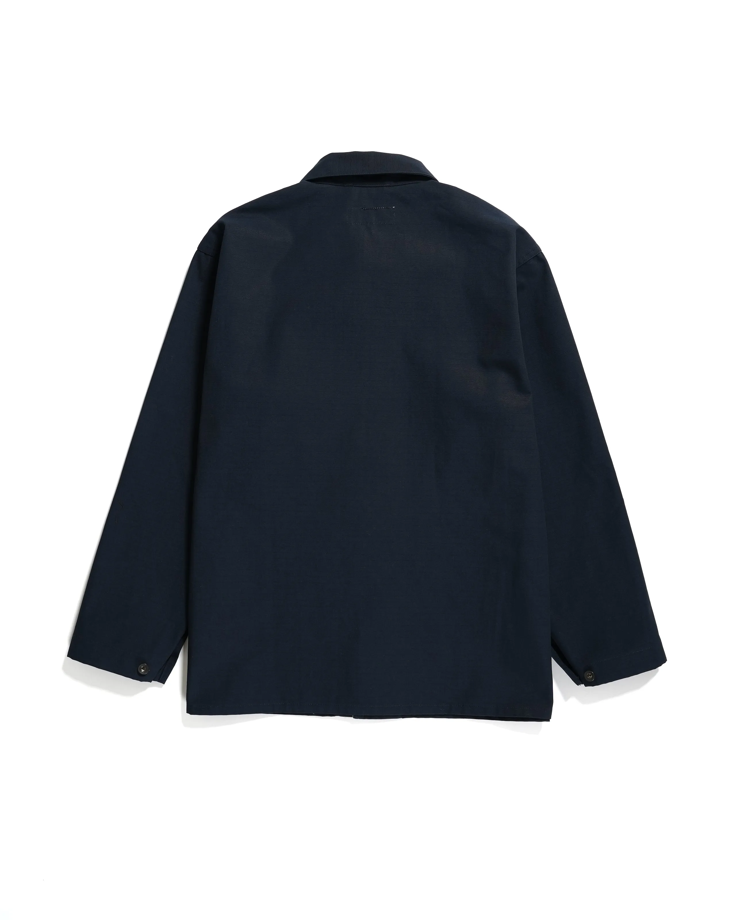 Engineered Garments Workaday Utility Jacket - Dark Navy Cotton Ripstop