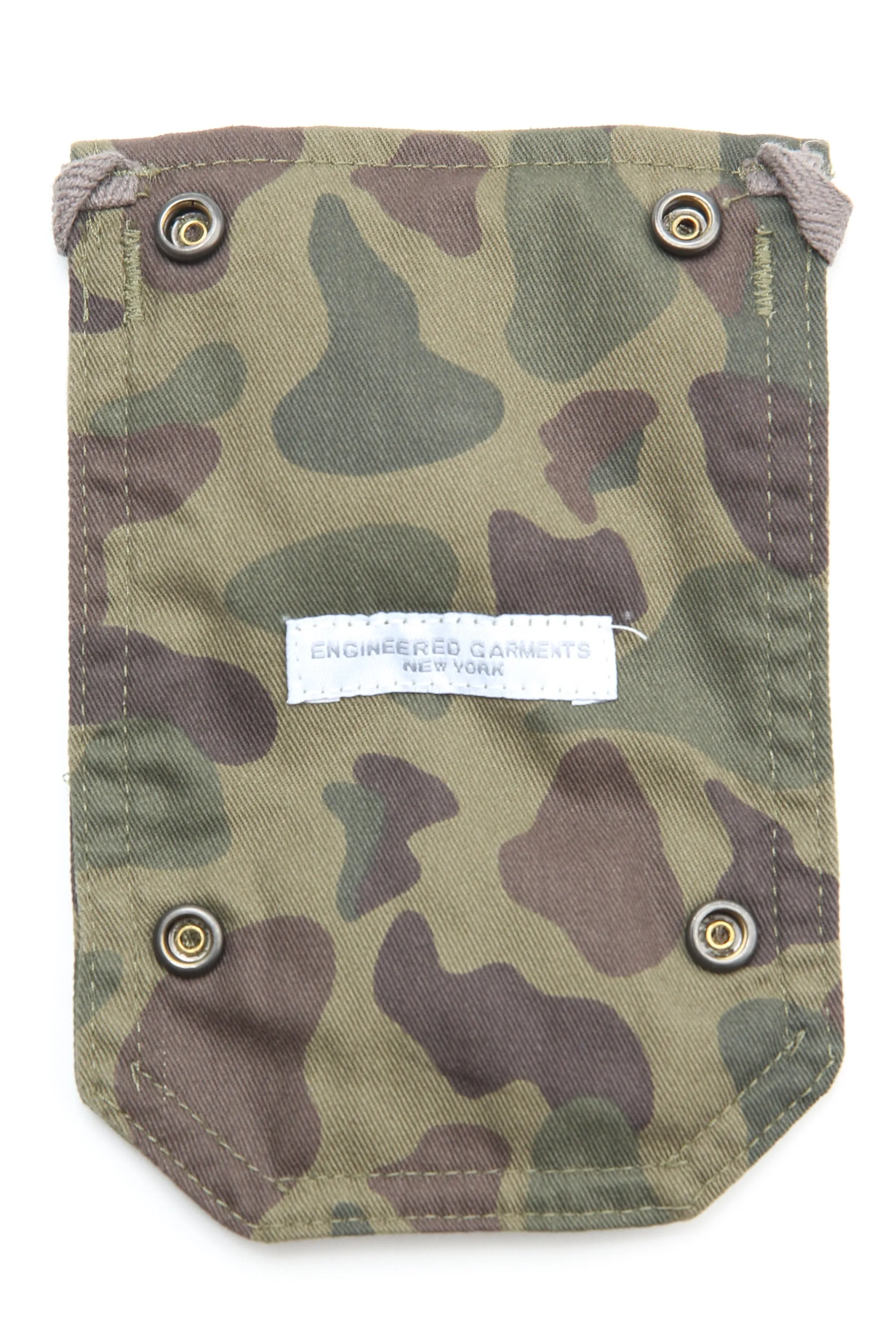 Engineered Garments X Totem FU Over Coverall Jacket - Olive Camo 6.5oz Flat Twill