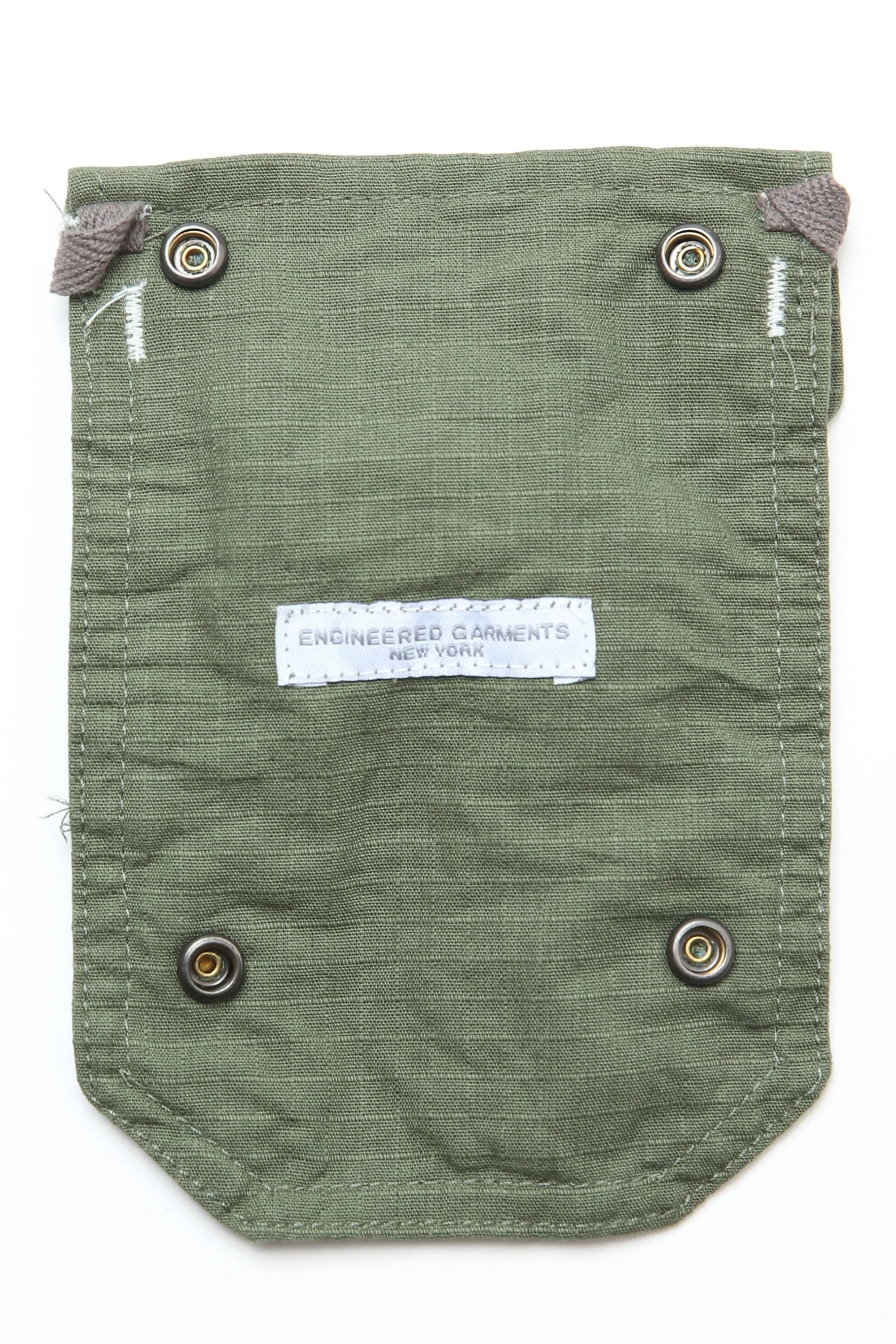 Engineered Garments X Totem FU Over Coverall Jacket - Olive Cotton Ripstop