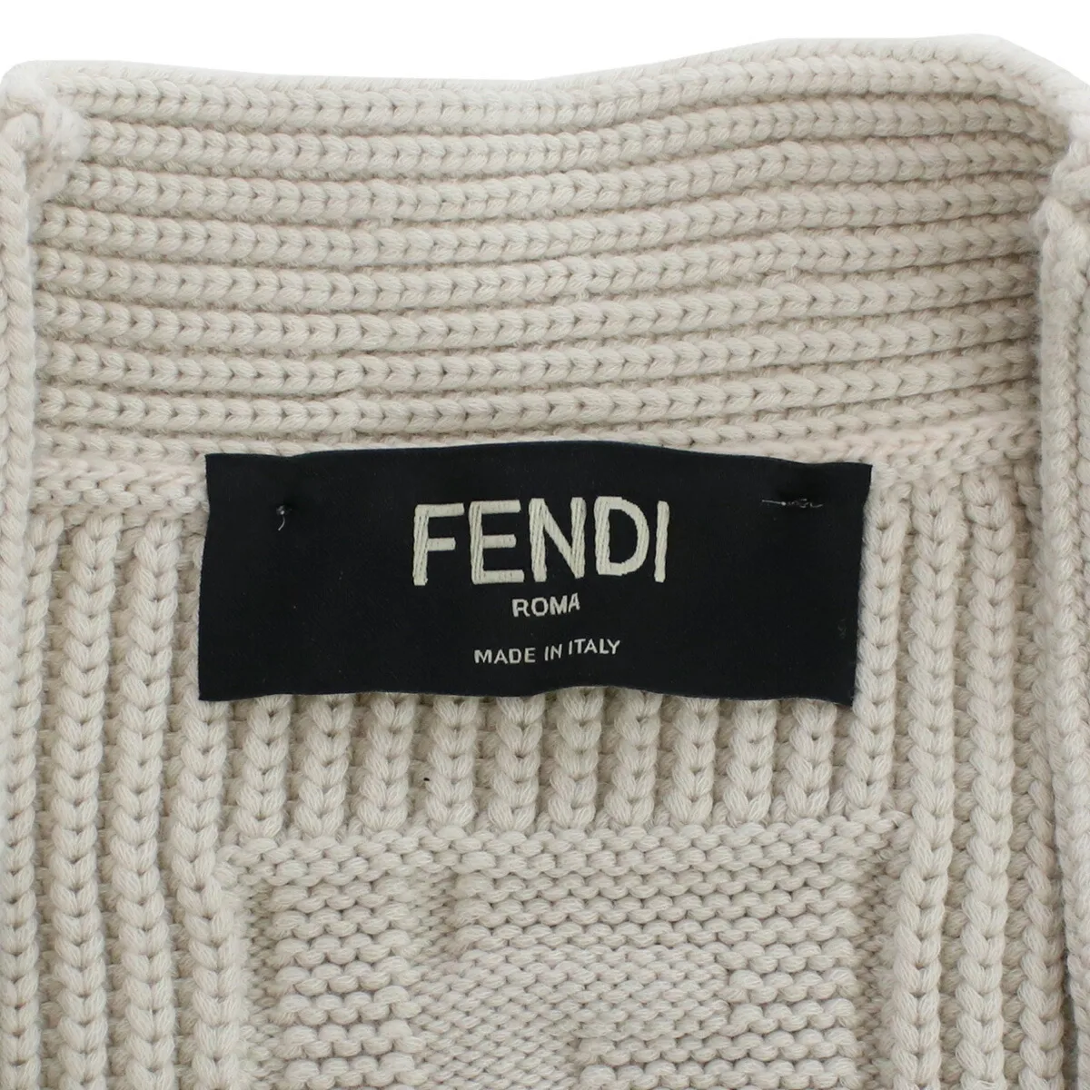 FENDI  |Street Style Plain Logo Luxury Sweaters