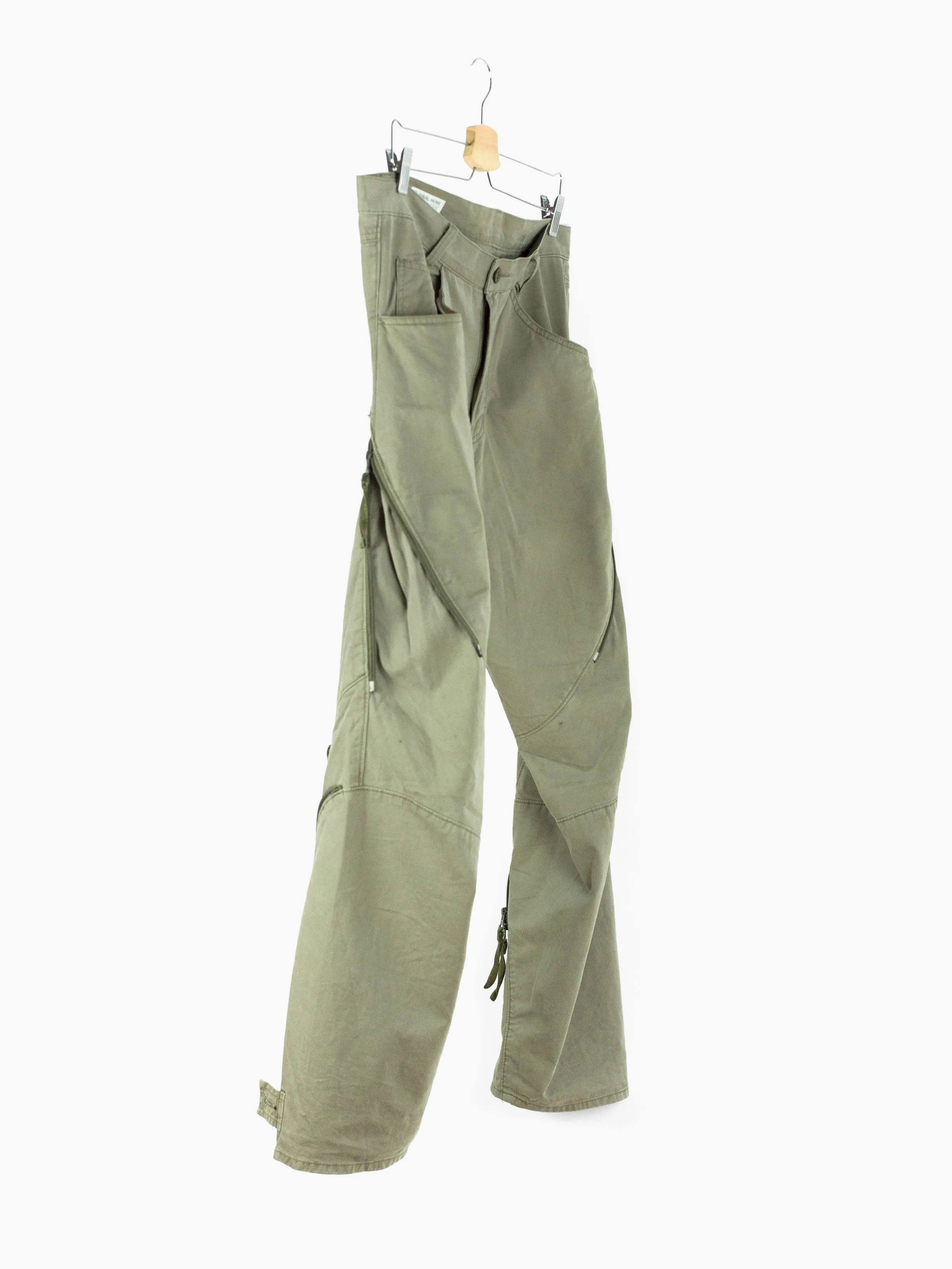 Final Home 90s Convertible Zip Moto Pants