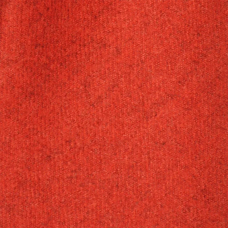 F.Marino Handmade Wool Tie 3-Fold Red Ferrari