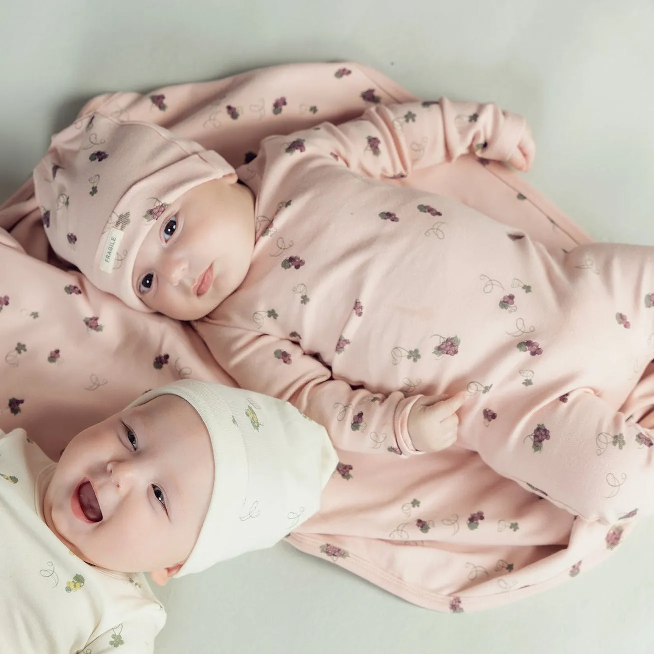 Fragile Petal Acorn Layette Set