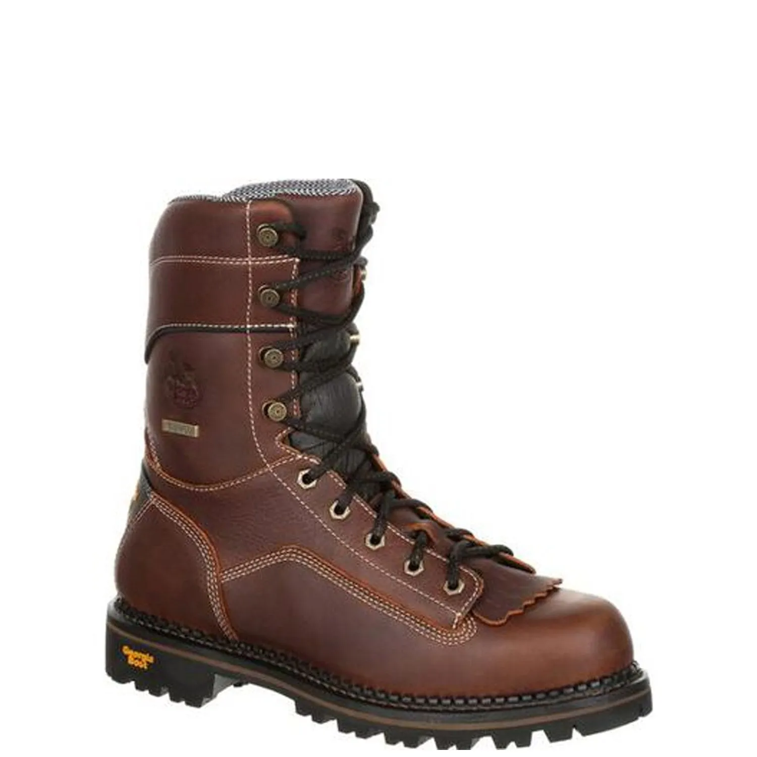 Georgia Boot Men's AMP LT 9 Waterproof EH Comp Toe Low Heel Logger Boot