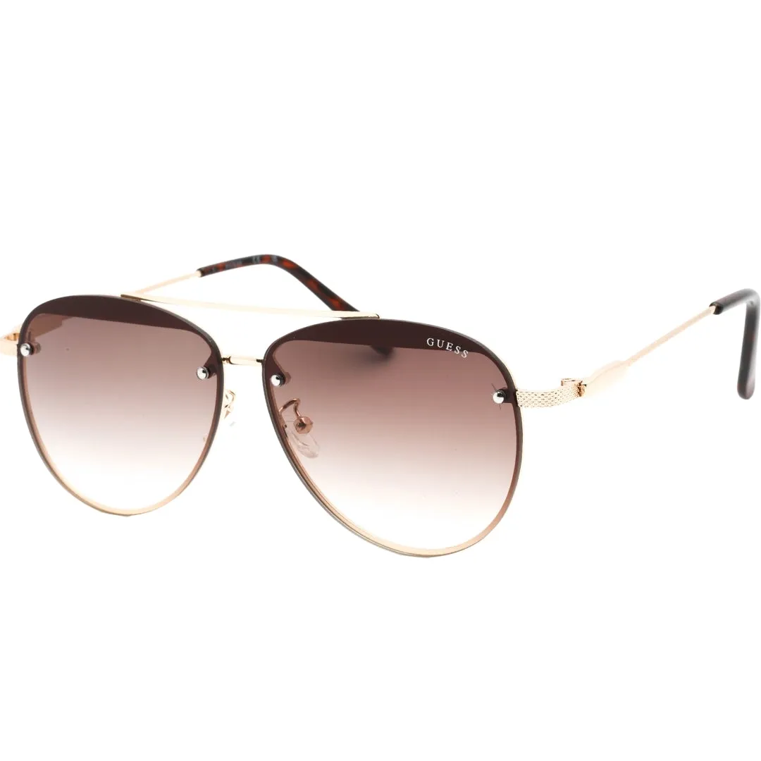 Guess GF0386 32F Womens Sunglasses Gold