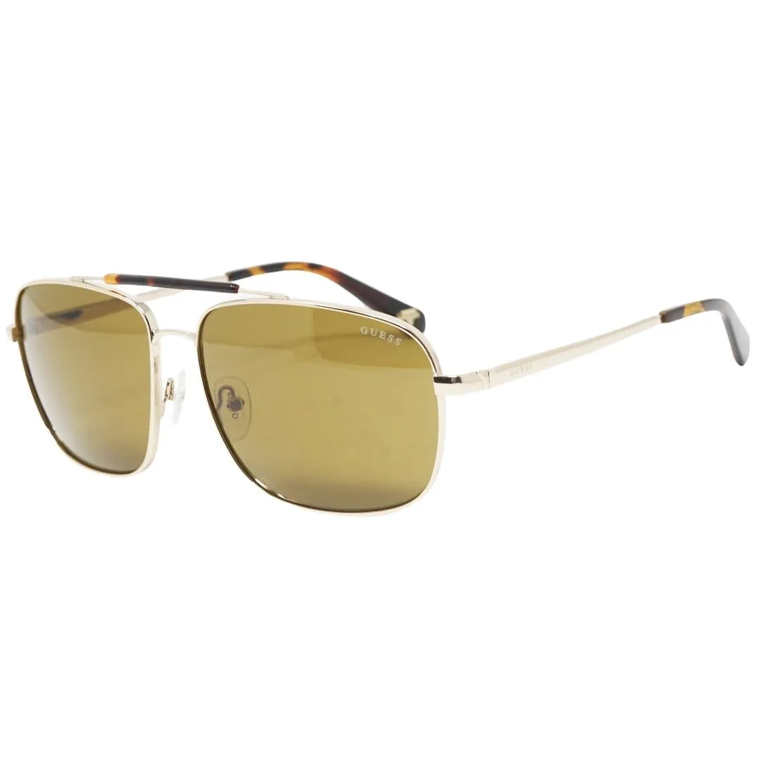 Guess GU5210 32E Womens Sunglasses Gold