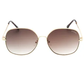 Guess Womens Gf0385 32F Sunglasses Gold