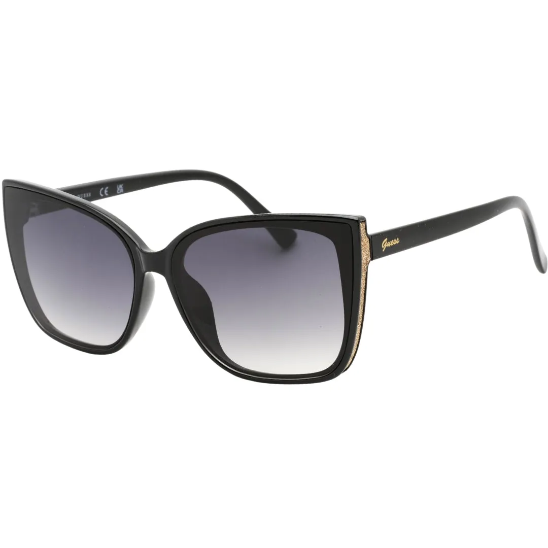 Guess Womens Gf0412 01B Sunglasses Black