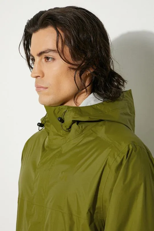 Helly Hansen rain jacket Loke men's green color