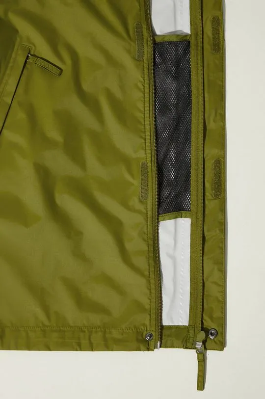 Helly Hansen rain jacket Loke men's green color