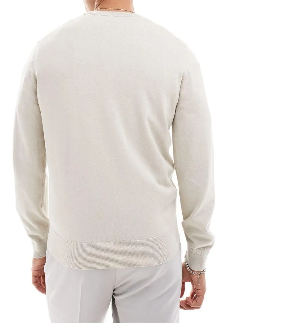 Hugo Boss  |Cashmere Street Style Cotton Logo Sweaters