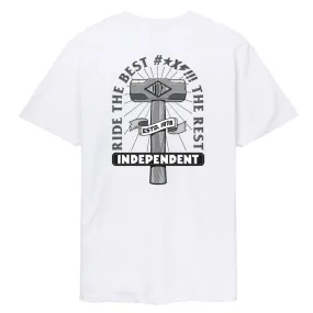 Independent Truck Co. RTB Sledge T-Shirt White (Back Print)