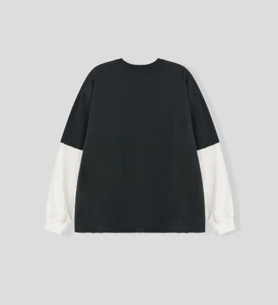 IONSEOUL  |Street Style Long Sleeve T-shirt Logo T-Shirts