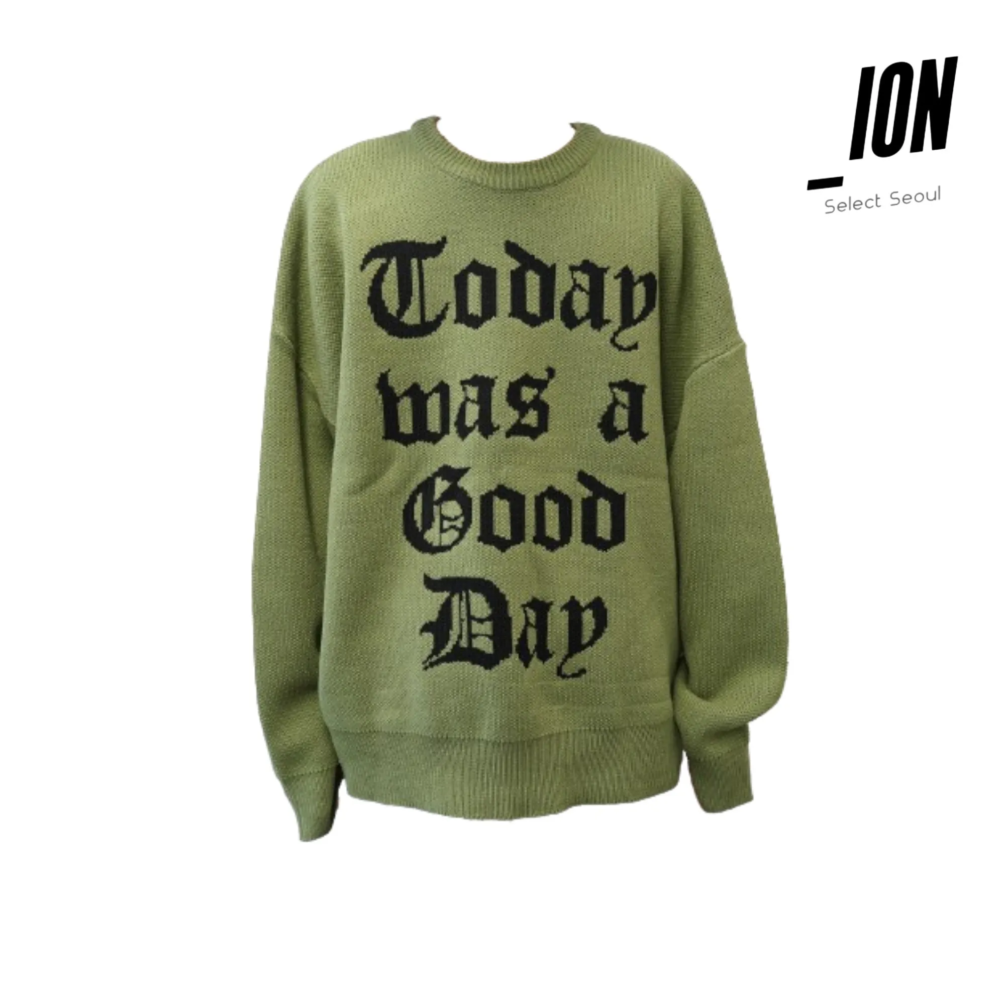 IONSEOUL  |Unisex Street Style Logo Sweaters