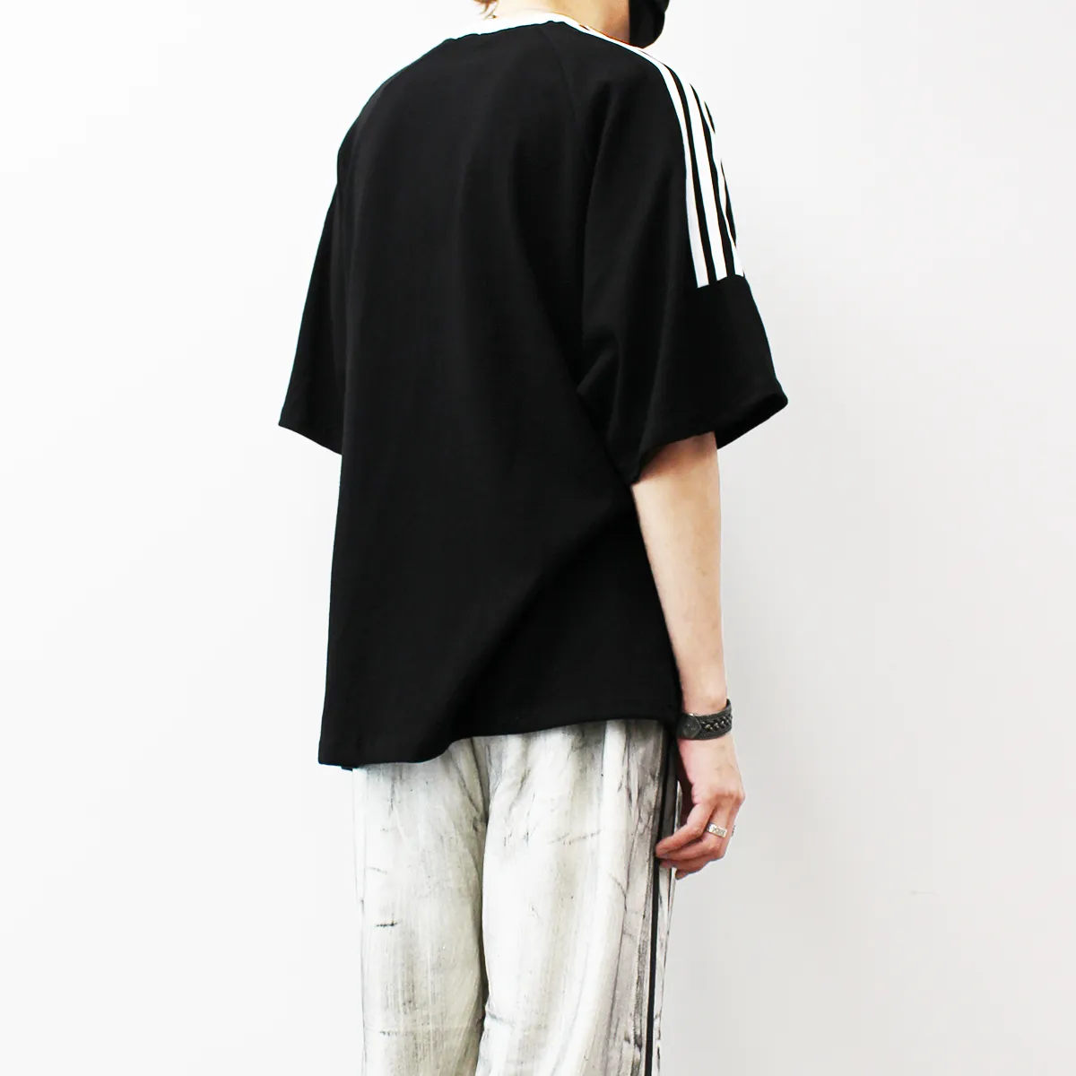 IONSEOUL  |Unisex Street Style U-Neck Cotton Short Sleeves Oversized