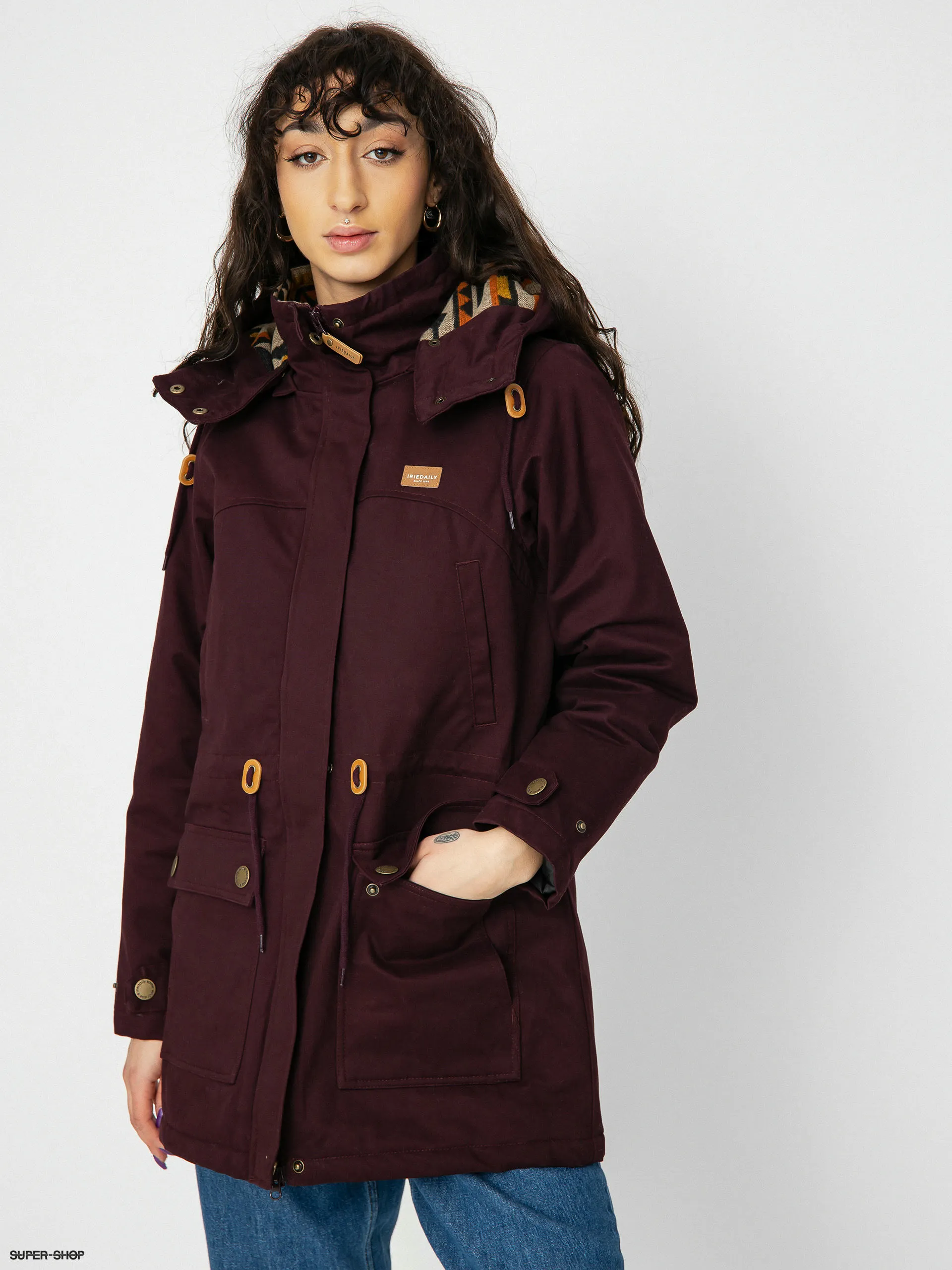 Iriedaily Koerte Sherpa Parka Jacket Wmn (nightfall)